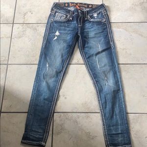 Rock Revival Sundee ankle skinny jeans 27